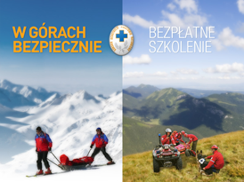 szkolenie 'w górach bezpiecznie'